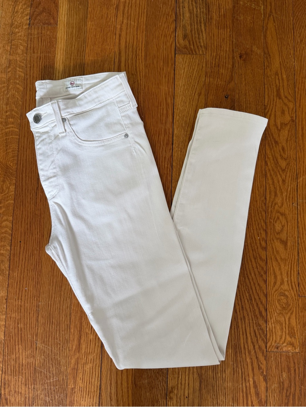 Adriano Goldschmied Women's skinny off white  Jeans - Classic High-Rise